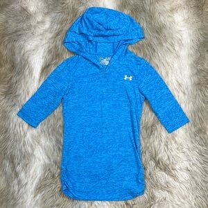 Youth Small - Under Armour Vibrant Blue Hoodie